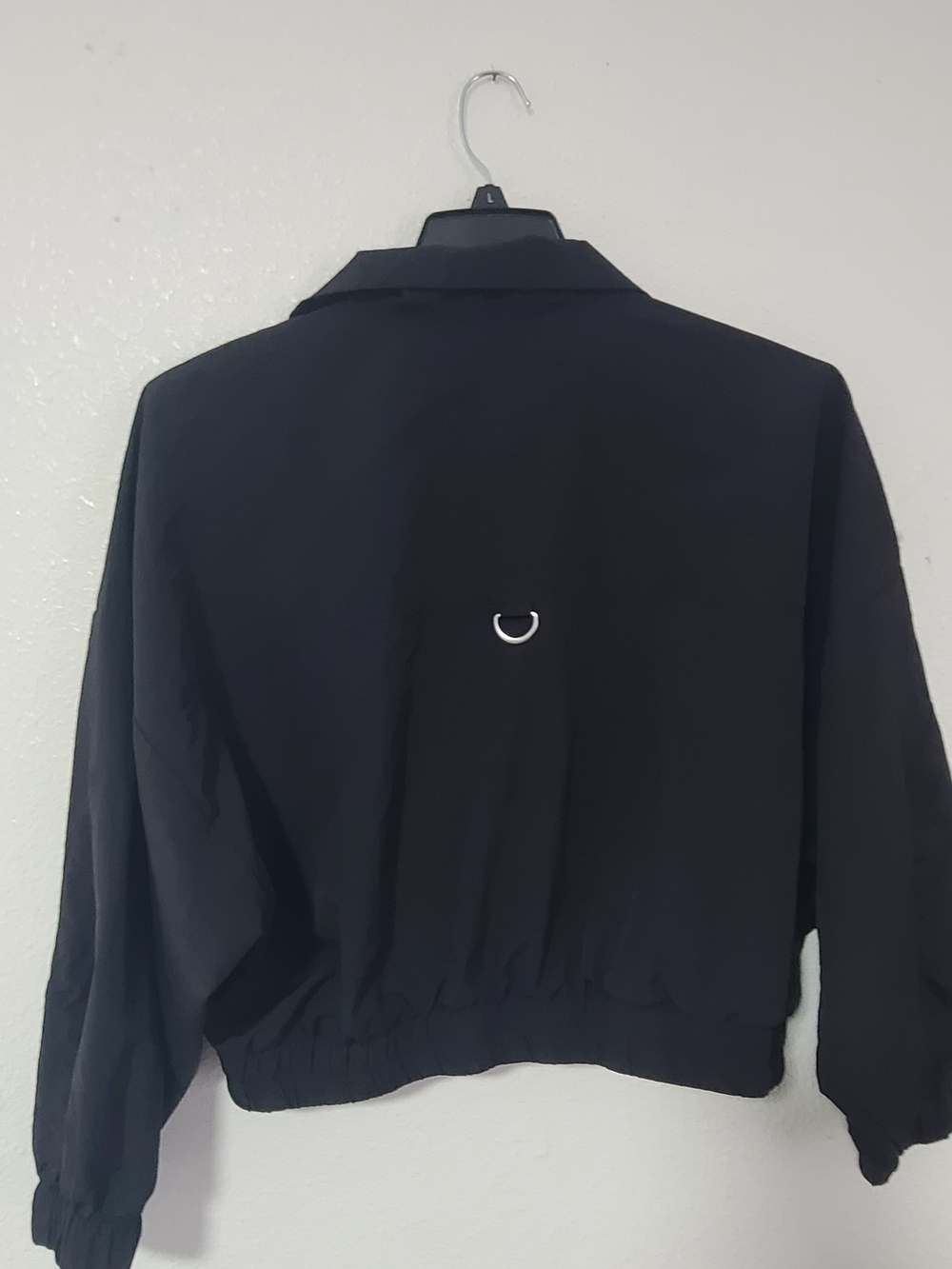 FASHION NOVA Black Zip-Front Cropped Jacket - Picture 9 of 11